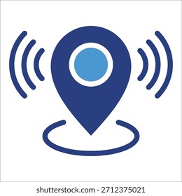 Gps Signal Icon Element For Design