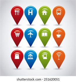 gps signals design, vector illustration eps10 graphic 