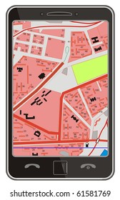 GPS. Smart phone - original design