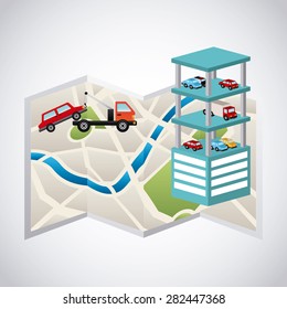 gps tech design, vector illustration eps10 graphic 
