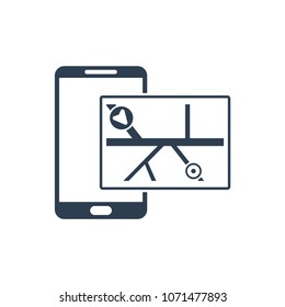GPS Tracking / Tracking Location Icon
