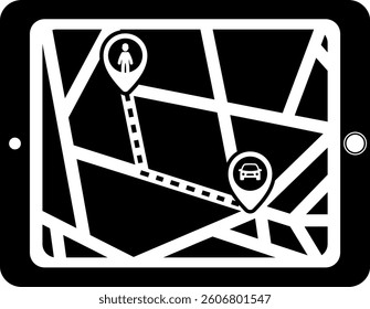 gps tracking navigation tracking location map gps car address 9045