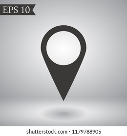GPS vector icon 10 eps
