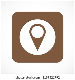 GPS vector icon 10 eps