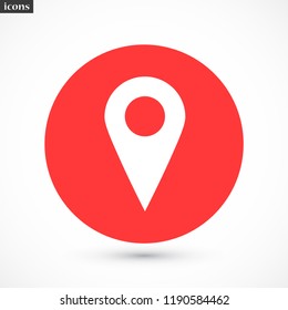 GPS vector icon 10 eps