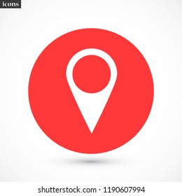 GPS vector icon 10 eps