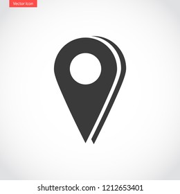 GPS vector icon 10 eps