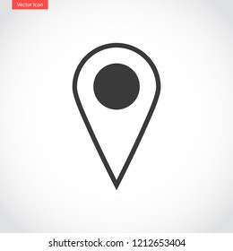GPS vector icon 10 eps