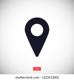 GPS vector icon 10 eps