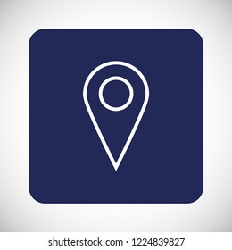 GPS vector icon 10 eps