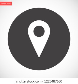 GPS vector icon 10 eps