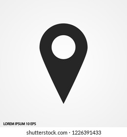 GPS vector icon 10 eps