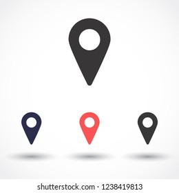 GPS vector icon 10 eps