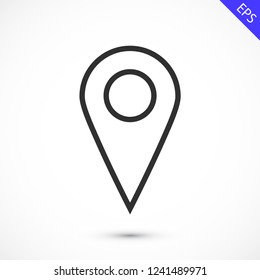 GPS vector icon 10 eps