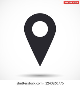 GPS vector icon 10 eps