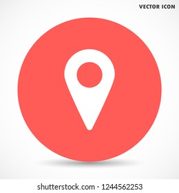 GPS vector icon 10 eps