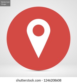 GPS vector icon 10 eps
