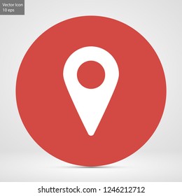 GPS vector icon 10 eps