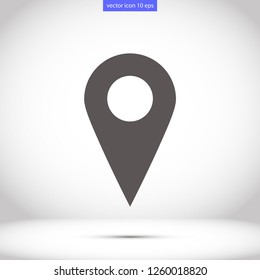 GPS vector icon 10 eps