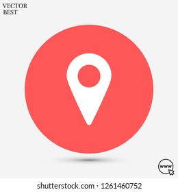 GPS vector icon 10 eps