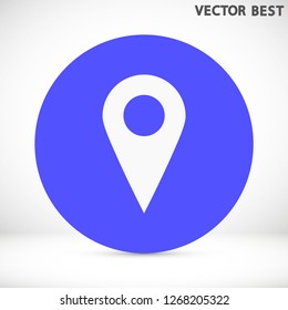 GPS vector icon 10 eps