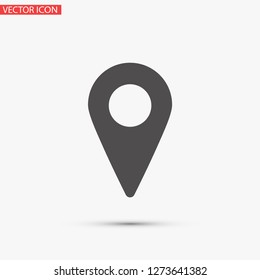 GPS vector icon 10 eps