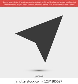 gps vector icon 10 eps