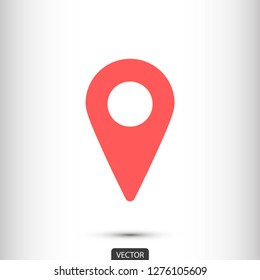 GPS vector icon 10 eps