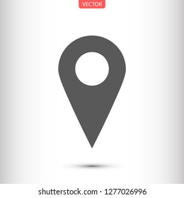 GPS vector icon 10 eps