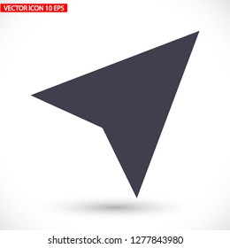 gps vector icon 10 eps