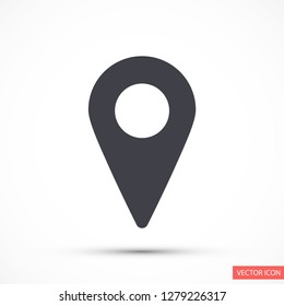 GPS vector icon 10 eps