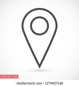 GPS vector icon 10 eps