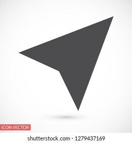 gps vector icon 10 eps