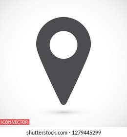 GPS vector icon 10 eps