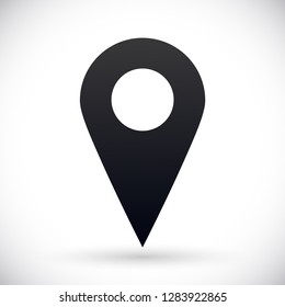 GPS vector icon 10 eps