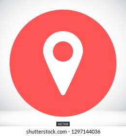 GPS vector icon 10 eps