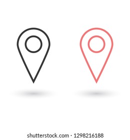 GPS vector icon 10 eps