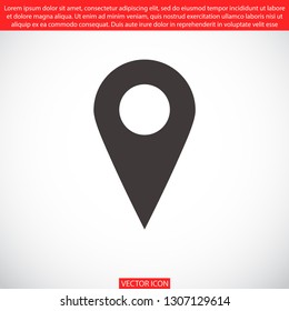 GPS vector icon 10 eps