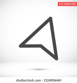 gps vector icon 10 eps