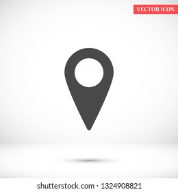 GPS vector icon 10 eps