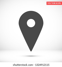 GPS vector icon 10 eps