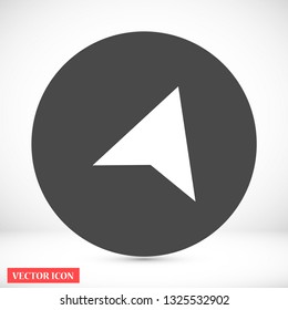 gps vector icon 10 eps