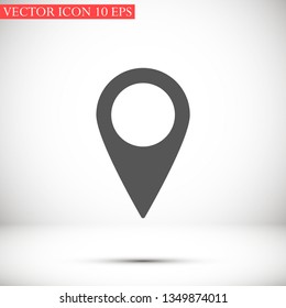 GPS vector icon 10 eps