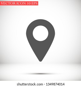 GPS vector icon 10 eps