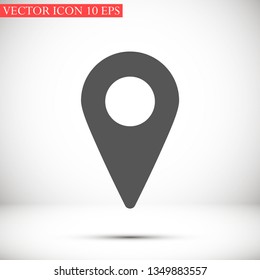 GPS vector icon 10 eps