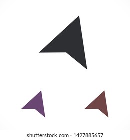 gps vector icon 10 eps , Lorem ipsum Flat design