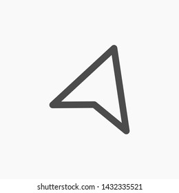 gps vector icon 10 eps , Lorem ipsum Flat design