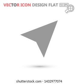 gps vector icon 10 eps , Lorem ipsum Flat design