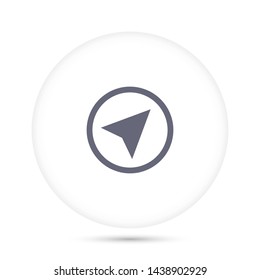 gps vector icon 10 eps , Lorem ipsum Flat design