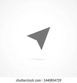 gps vector icon 10 eps , Lorem ipsum Flat design